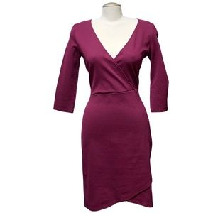Lulu’s Maroon Bodycon Dress Size Medium